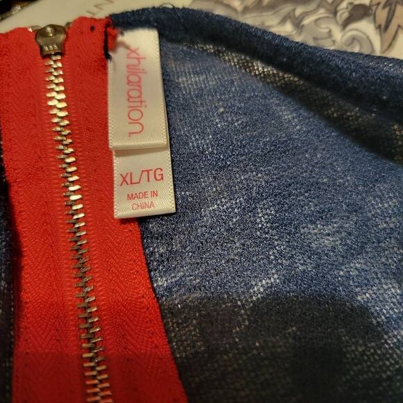 Xhilaration Anchor Short Sleeve Top Size XL Women - Picture 7 of 7